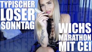 Kira Gold Mydirtyhobby Typischer Loser Sonntag Wichsmarathon mit CEI