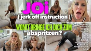 Lara CumKitten Jerk Off Instruction Womit bringe ich dich zum abspritzen